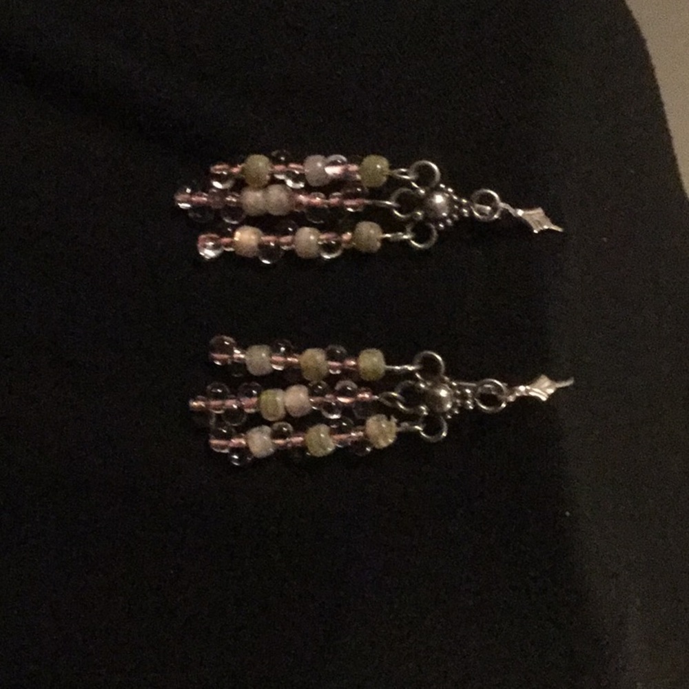 Sterling Silver bead earrings